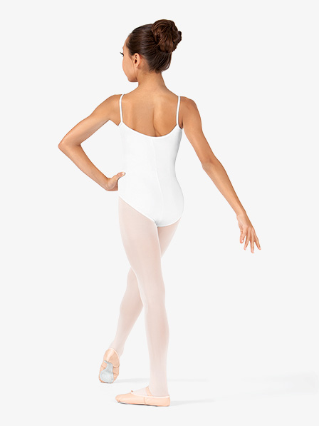 Bloch maillot ballet niña tirantes y espalda con tiras cruzados